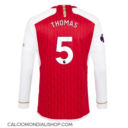 Maglie da calcio Arsenal Thomas Partey #5 Prima Maglia 2023-24 Manica Lunga